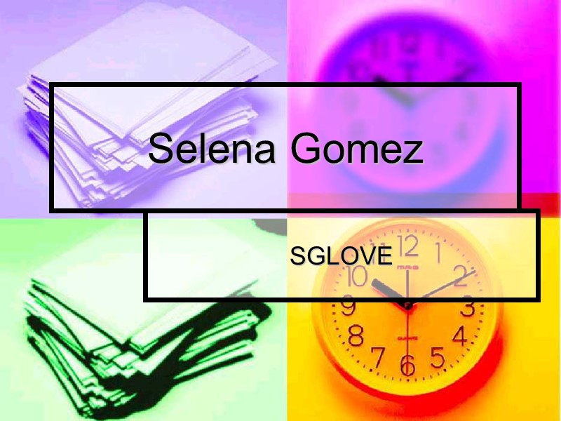 Selena Gomez SGLOVE